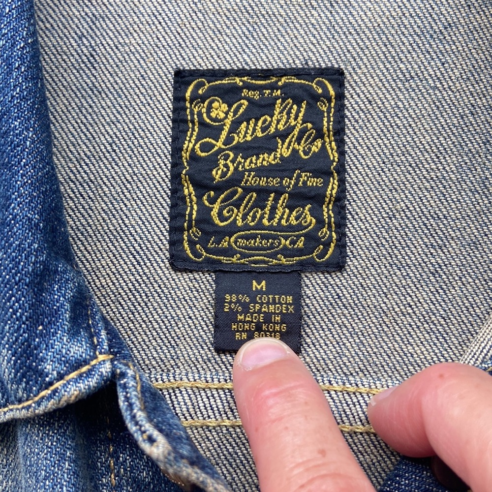 Lucky Brand Jean Jacket - Picture 2 of 6